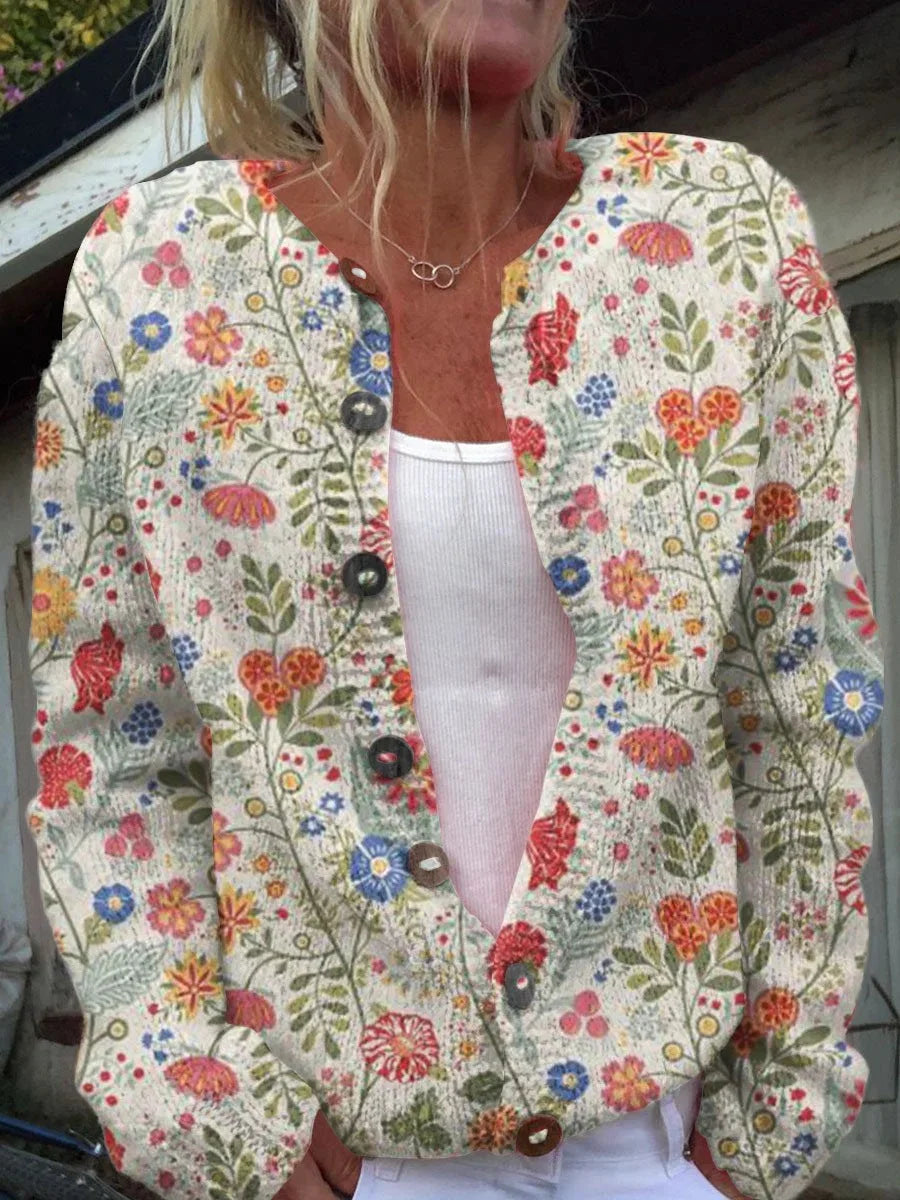 Shane™ | Women's Floral Button Cardigan