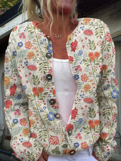 Shane™ | Women's Floral Button Cardigan