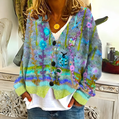 ÉNORA™ | Floral Cardigan