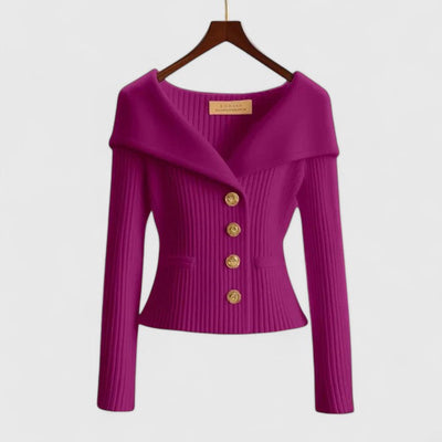 ELIZE™  | Autumn Sweater With Buttons