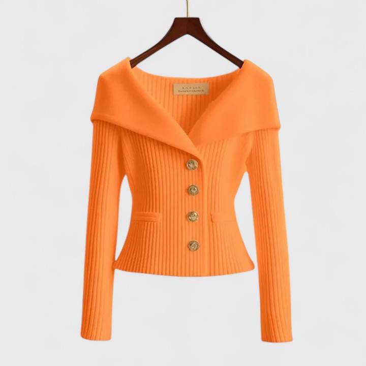 ELIZE™  | Autumn Sweater With Buttons