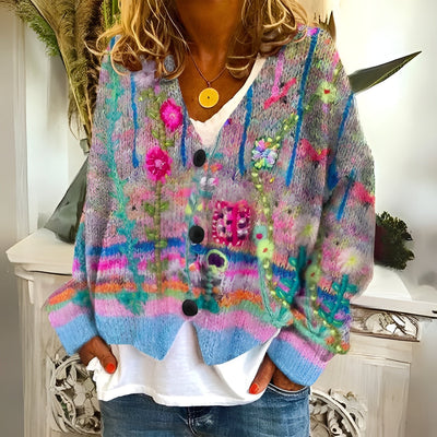 ÉNORA™ | Floral Cardigan