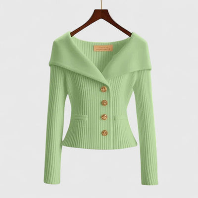ELIZE™  | Autumn Sweater With Buttons