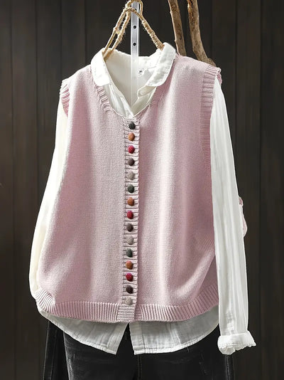 SOFIA™ | Sleeveless Knitted Vest