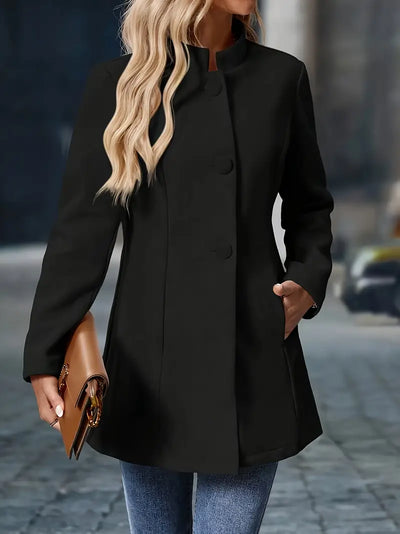 KRISTIN™ | Elegant Long Blazer-Style Jacket