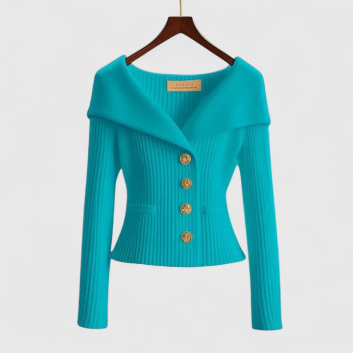 ELIZE™  | Autumn Sweater With Buttons