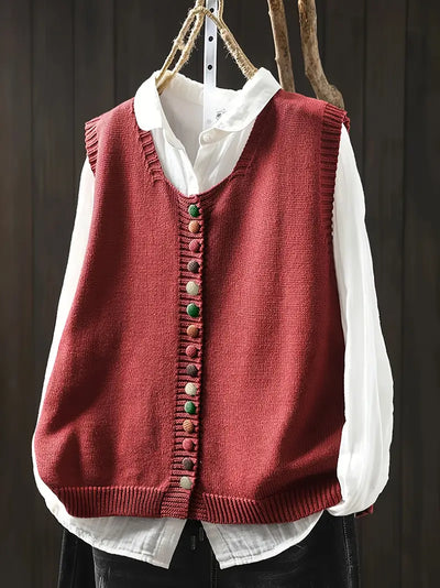 SOFIA™ | Sleeveless Knitted Vest