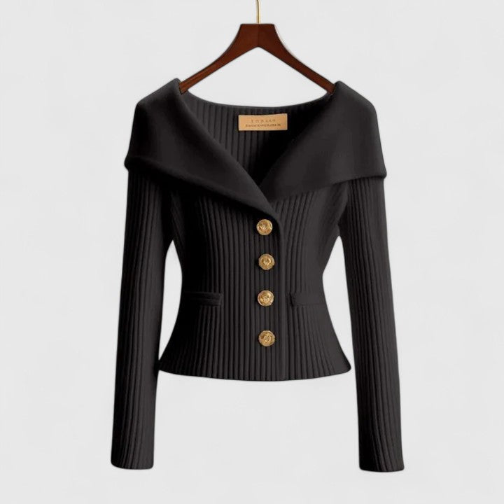 ELIZE™  | Autumn Sweater With Buttons