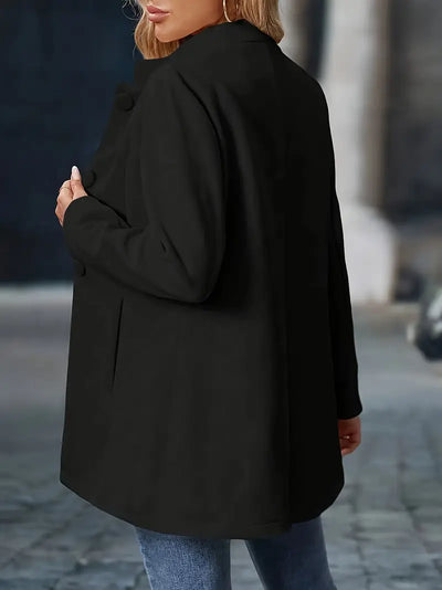 KRISTIN™ | Elegant Long Blazer-Style Jacket