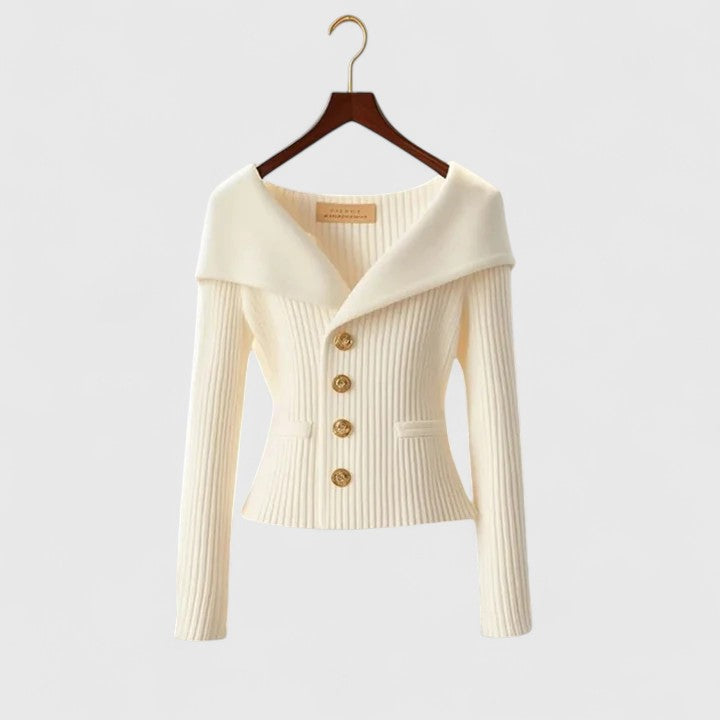 ELIZE™  | Autumn Sweater With Buttons