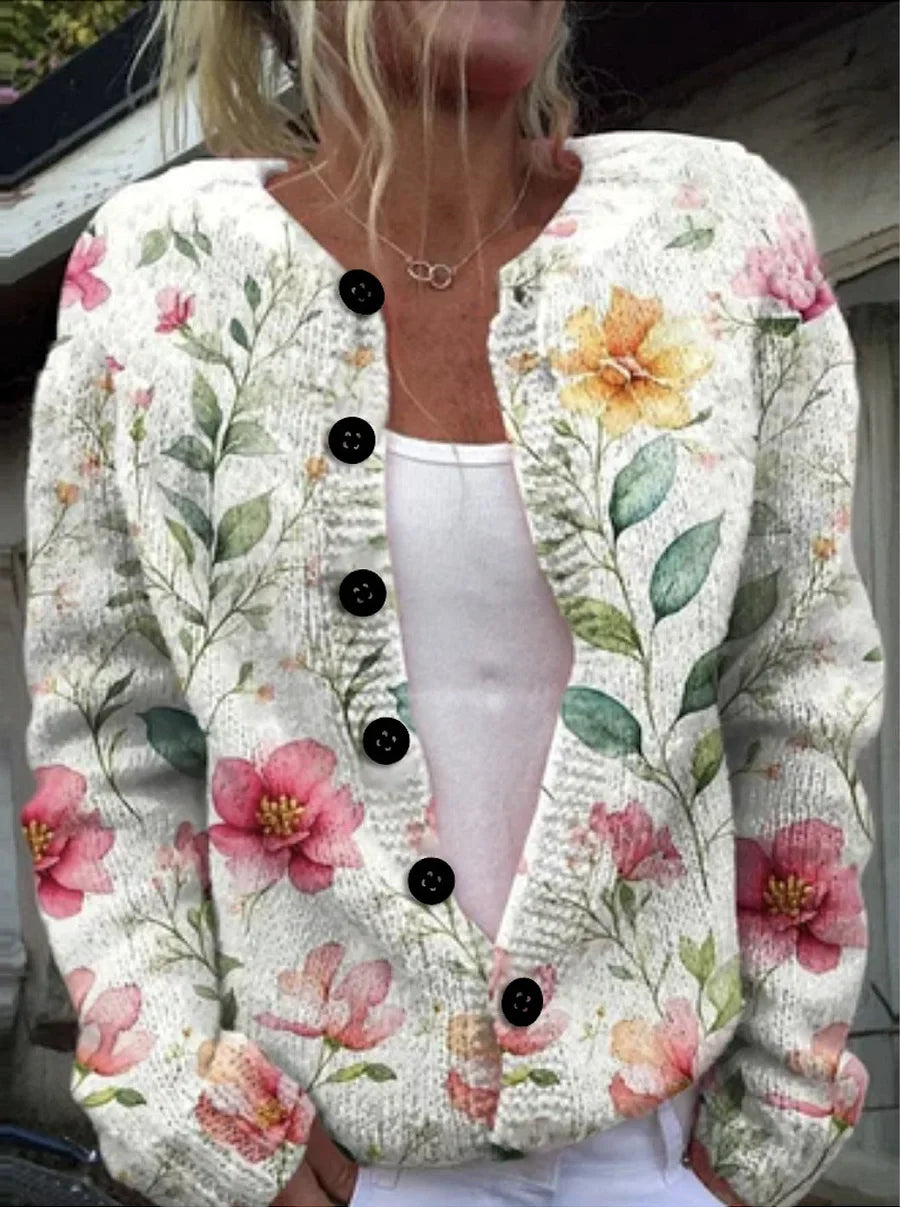 Shane™ | Women's Floral Button Cardigan