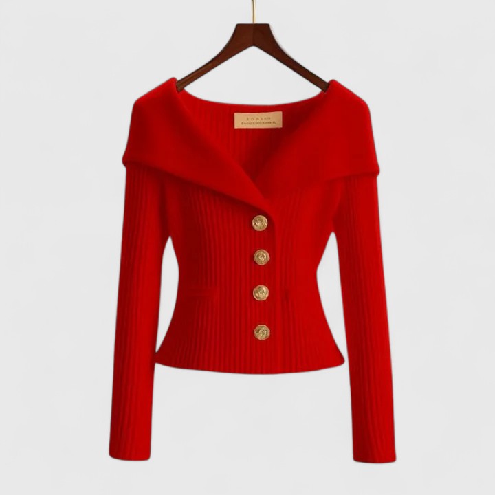 ELIZE™  | Autumn Sweater With Buttons