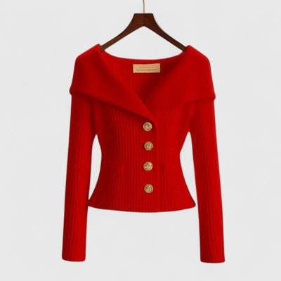 ELIZE™  | Autumn Sweater With Buttons