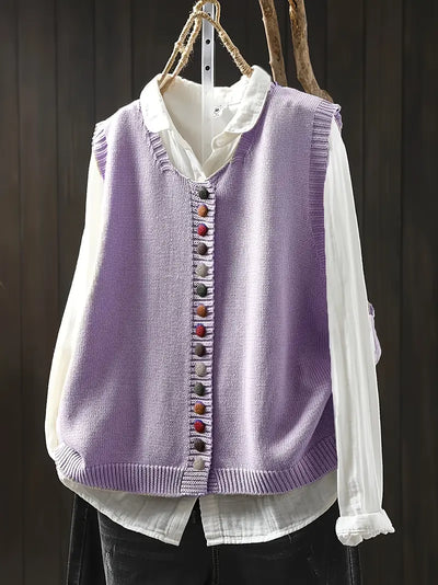 SOFIA™ | Sleeveless Knitted Vest