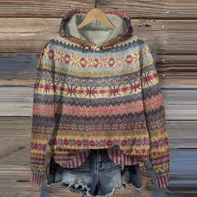 TRIANA™ | Timeless Pattern Hoodie