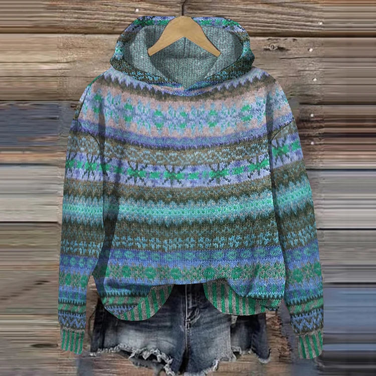 TRIANA™ | Timeless Pattern Hoodie