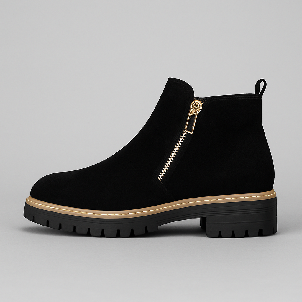 RONDA™ | Women’s Shoes with Round Toe and Side Zipper