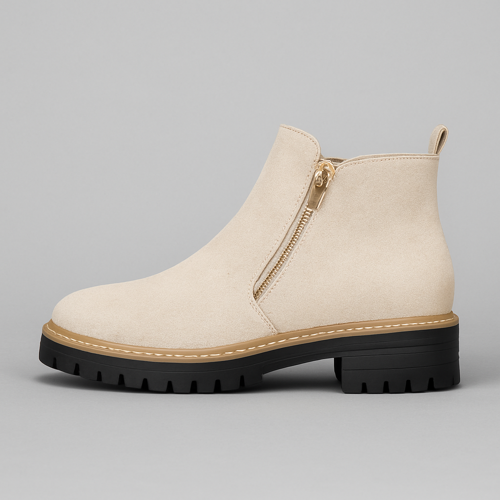 RONDA™ | Women’s Shoes with Round Toe and Side Zipper