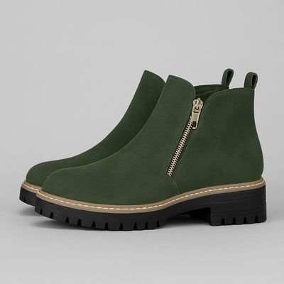 RONDA™ | Women’s Shoes with Round Toe and Side Zipper