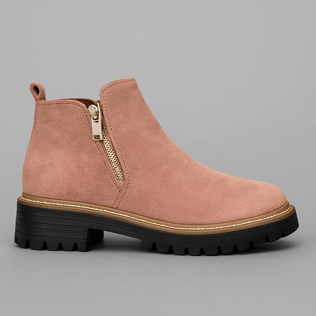RONDA™ | Women’s Shoes with Round Toe and Side Zipper