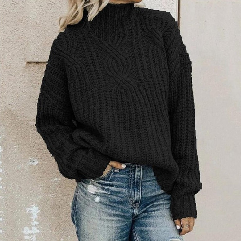 LIA™ | Stylish And Comfortable Cable Knit Sweater