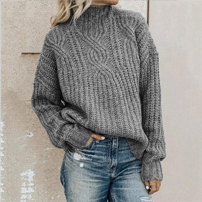 LIA™ | Stylish And Comfortable Cable Knit Sweater