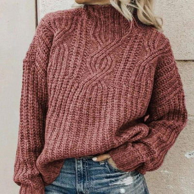 LIA™ | Stylish And Comfortable Cable Knit Sweater