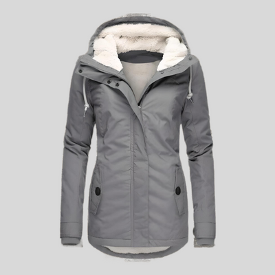 ALIENOR™  | Waterproof Long Coat with Hood and Lining