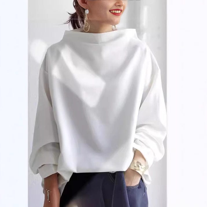 ELIRA™ | Chic Sweater with High Collar