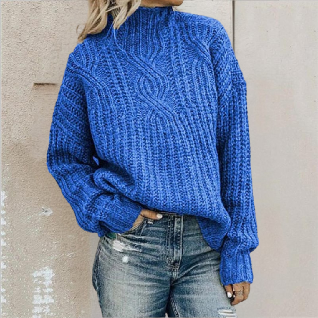 LIA™ | Stylish And Comfortable Cable Knit Sweater