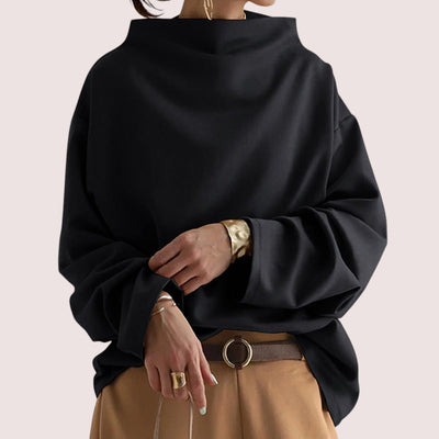 ELIRA™ | Chic Sweater with High Collar