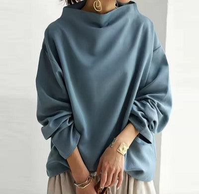 ELIRA™ | Chic Sweater with High Collar
