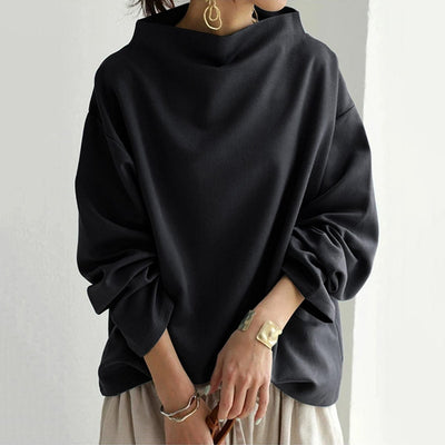 ELIRA™ | Chic Sweater with High Collar