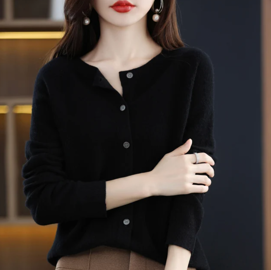 Angelica™ | Soft cardigan with buttons