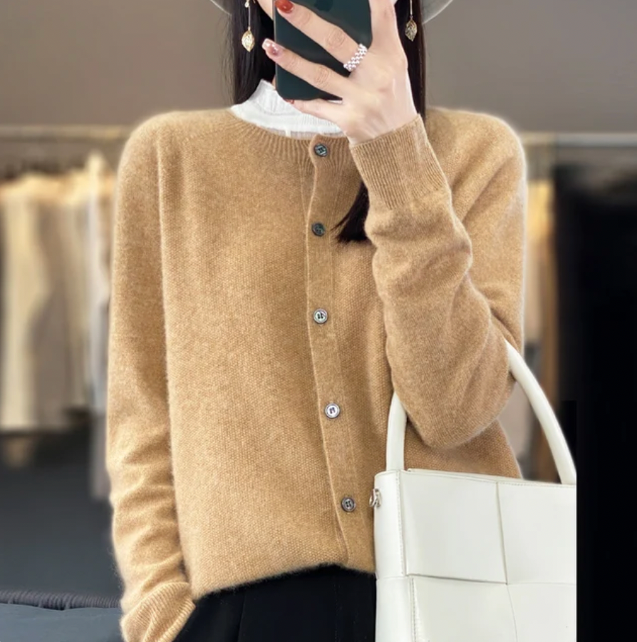 Angelica™ | Soft cardigan with buttons