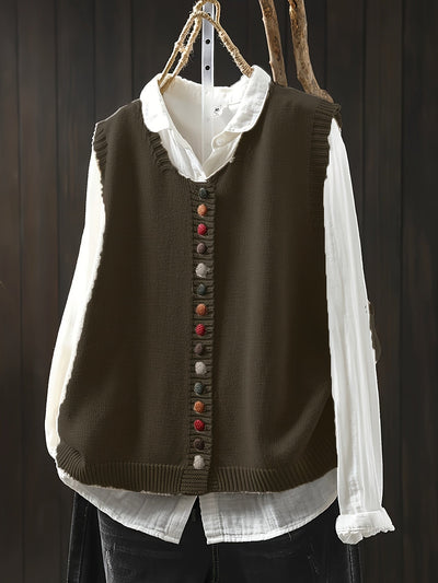 SOFIA™ | Sleeveless Knitted Vest