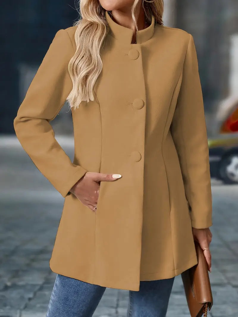 KRISTIN™ | Elegant Long Blazer-Style Jacket