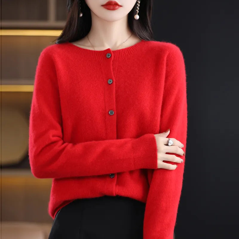 Angelica™ | Soft cardigan with buttons